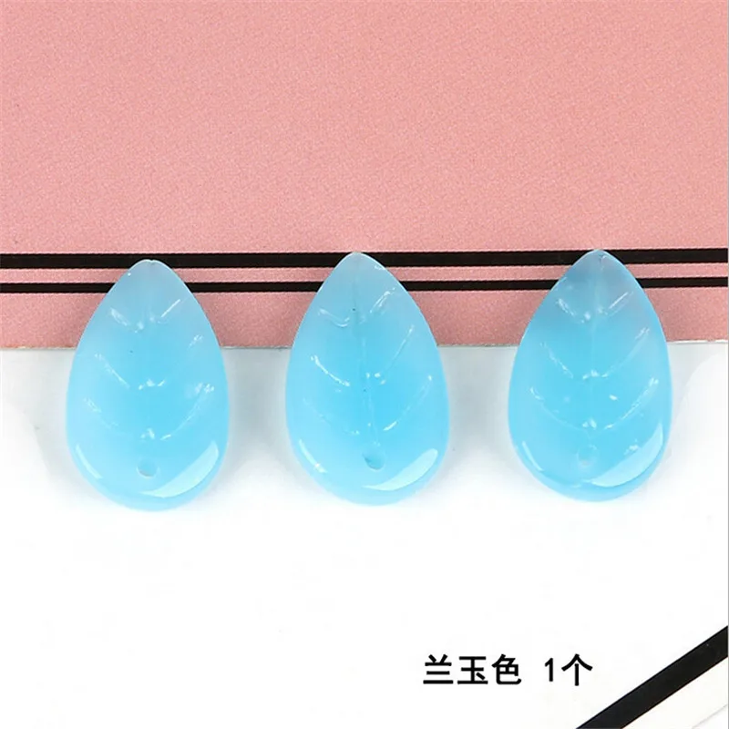 10pcs/lot new 18*11mm glass leaves beads connectors for diy earrings hairpin jewelry making handmade accessories materials
10pcs/lot new 18*11mm glass leaves beads connectors for diy earrings hairpin jewelry making handmade accessories materials