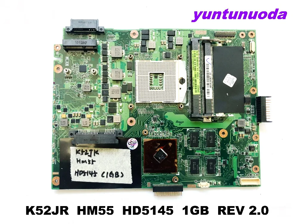 Original for ASUS K52JR laptop motherboardK52JR HM55 HD5145 1GB REV 2.0 tested good free shipping
Original for ASUS K52JR laptop motherboardK52JR HM55 HD5145 1GB REV 2.0 tested good free shipping
