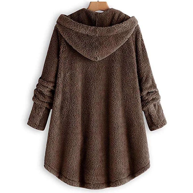 Autumn women's Sweatshirts Single-breasted Hoodies Plush top female Plus size 5XL irregular Flocking warm coat Sweatshirts H638
Autumn women's Sweatshirts Single-breasted Hoodies Plush top female Plus size 5XL irregular Flocking warm coat Sweatshirts H638
