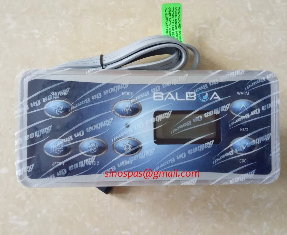 Balboa VL701D topside keypad Overlay, 8 button display panel work with GS510sz, fit old version
Balboa VL701D topside keypad Overlay, 8 button display panel work with GS510sz, fit old version