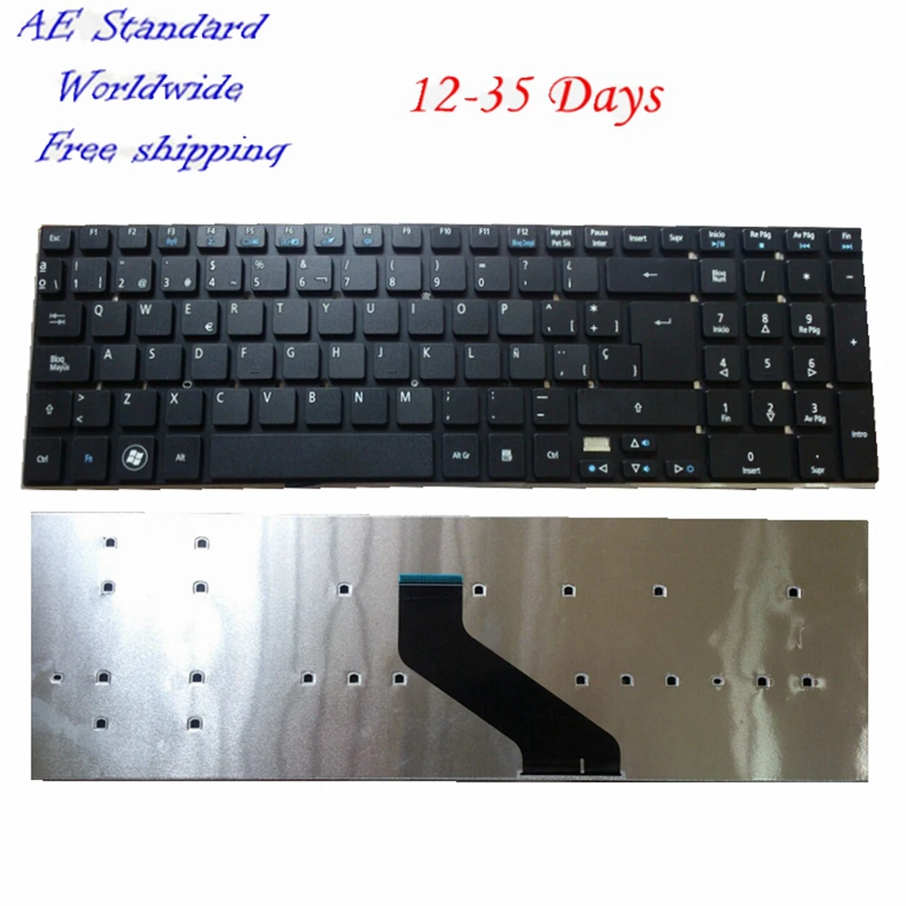 Сменная клавиатура с испанской раскладкой для Acer Aspire Q5WV1 VA70 Z5WE1 Z5WE3 V5WE2
Сменная клавиатура с испанской раскладкой для Acer Aspire Q5WV1 VA70 Z5WE1 Z5WE3 V5WE2