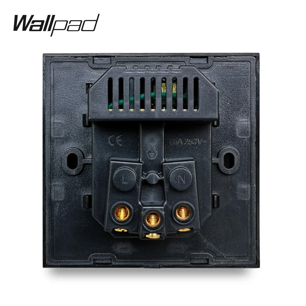 Wallpad S7 White and Black Glass Panel French Wall Socket with 2.1A 2 x USB Charging Ports, Single Power Outlet Plate
Wallpad S7 White and Black Glass Panel French Wall Socket with 2.1A 2 x USB Charging Ports, Single Power Outlet Plate