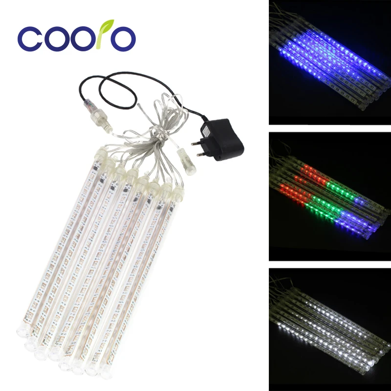 30cm 8 Tubes Meteor Shower Led Light EU US Plug Rain Light Christmas String Light Garden Tree Street Decoration
30cm 8 Tubes Meteor Shower Led Light EU US Plug Rain Light Christmas String Light Garden Tree Street Decoration