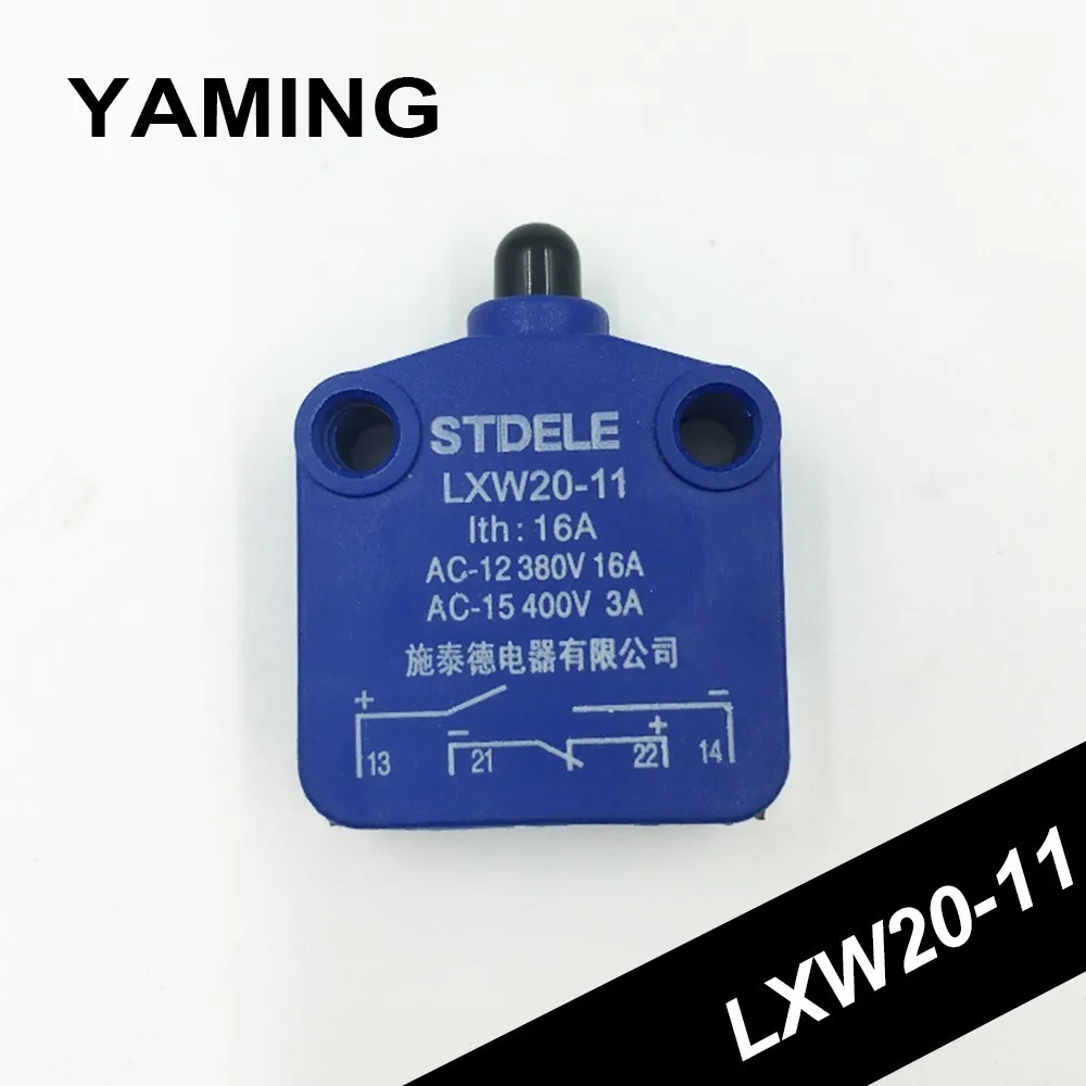 LXW20-11New Type Limit Stroke Micro Travel Switch PUSH Slug Column 16A 1NO1NC Silver contact Inductrial (10PCS)
LXW20-11New Type Limit Stroke Micro Travel Switch PUSH Slug Column 16A 1NO1NC Silver contact Inductrial (10PCS)