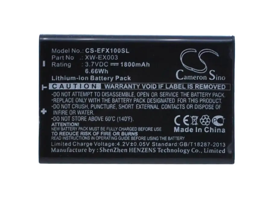 Cameron Sino 1800mah battery for EXFO AXS-100 AXS-110 AXS-110 OTDR FVA-600 XW-EX003 AXS-110 OTDR FIP-400-D FLS-600 FPM-600
Cameron Sino 1800mah battery for EXFO AXS-100 AXS-110 AXS-110 OTDR FVA-600 XW-EX003 AXS-110 OTDR FIP-400-D FLS-600 FPM-600