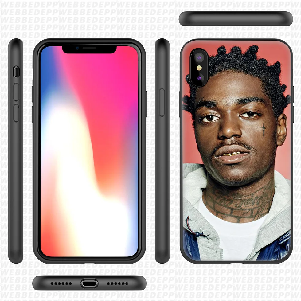 WEBBEDEPP Kodak Black Song Мягкий силиконовый чехол для iPhone 11 Pro Xr Xs Max X или 10 8 7 6 6S Plus 5 5S SE Case |