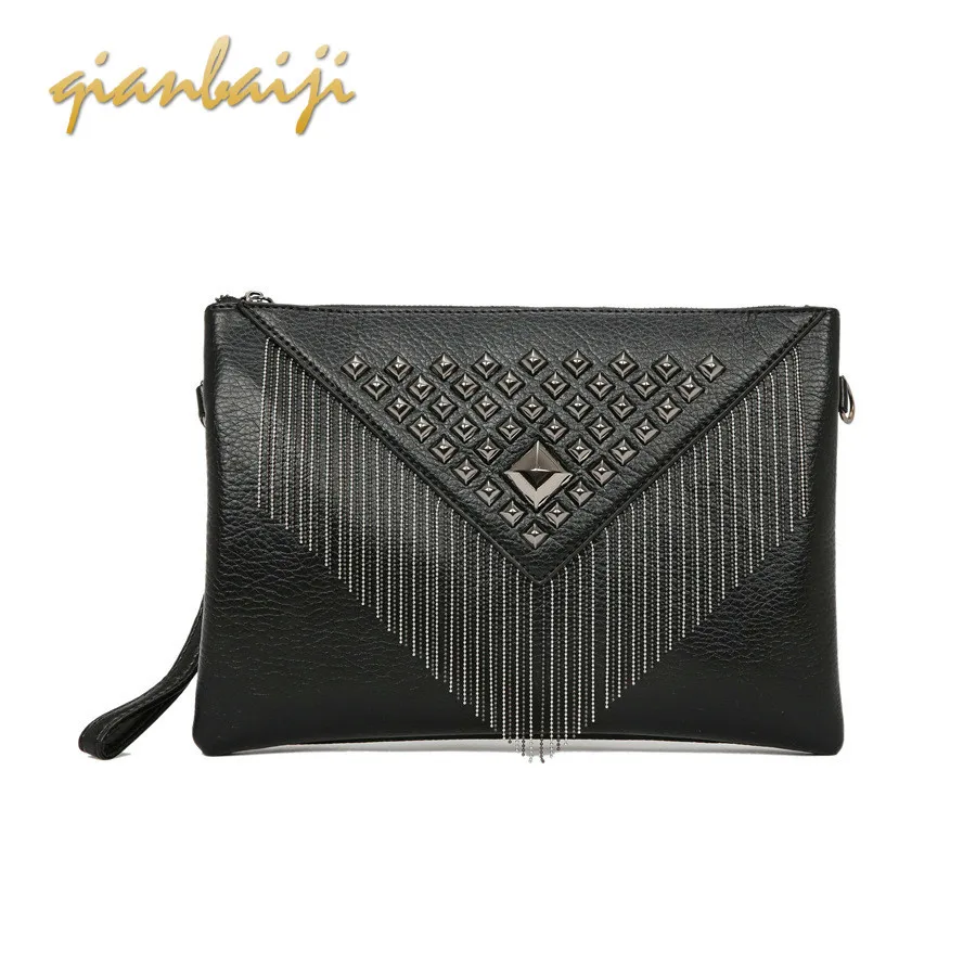 2019 Ma'am Hand Bag Rivet Shoulder Woman Handbag Fashion Mens Wallet Men Wallets Womens And Purses Women Pu Purse
2019 Ma'am Hand Bag Rivet Shoulder Woman Handbag Fashion Mens Wallet Men Wallets Womens And Purses Women Pu Purse