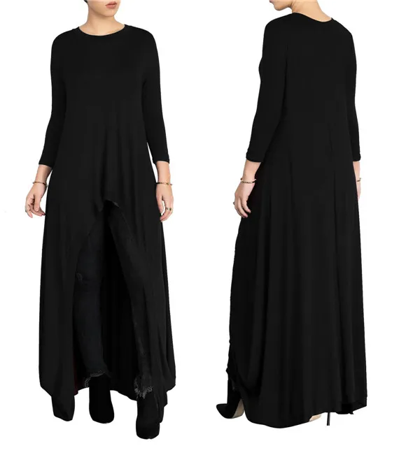 2018 Autumn Casual Style Women Long Sleeve Loose Pullover Fashion Batwing Asymmetric High-Low Hem Long Tee ESMR8807
2018 Autumn Casual Style Women Long Sleeve Loose Pullover Fashion Batwing Asymmetric High-Low Hem Long Tee ESMR8807