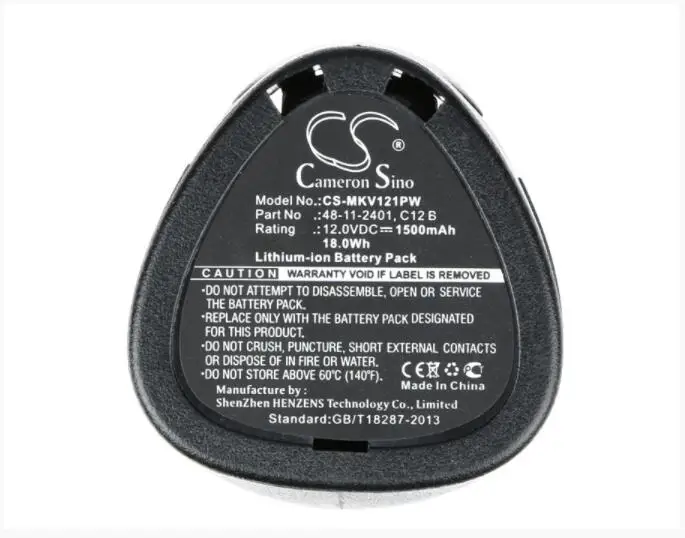 Аккумулятор Cameron Sino 1500mAh для Милуоки 2207-20 2207-21 2238-20 2238-21 2239-20 2239-21 2276-20NST 2276-21 2276-21NST
Аккумулятор Cameron Sino 1500mAh для Милуоки 2207-20 2207-21 2238-20 2238-21 2239-20 2239-21 2276-20NST 2276-21 2276-21NST