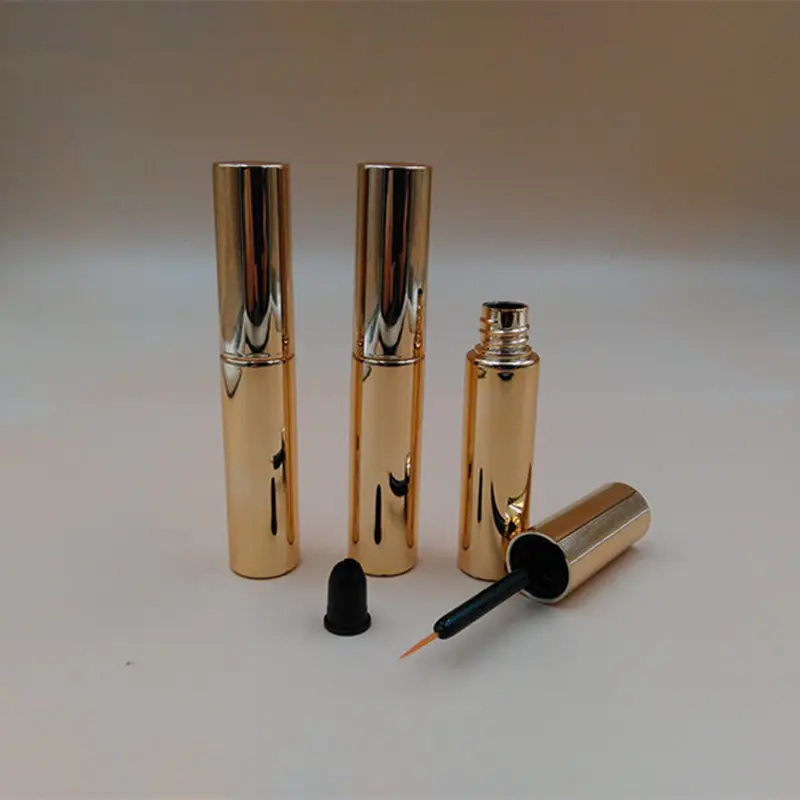 8ml Silver gold Empty Plastic Eye Black Tube Bottles liquid Eyeliner Retail Mascara Cream Packaging Containers F20171547 | Красота и