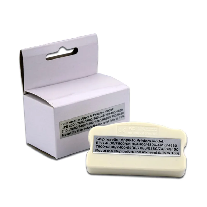Chip Resetter for Epson 7800 9800 7880 9880 Inkjet Resettable Ink Cartridge Chips
Chip Resetter for Epson 7800 9800 7880 9880 Inkjet Resettable Ink Cartridge Chips