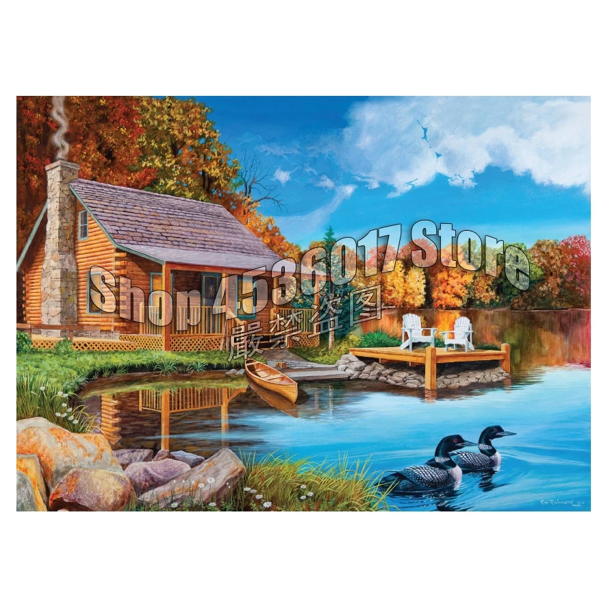 Diamond embroidery Birds Autumn Cabin Houses diamond painting full square rhinestones diamond mosaic decoration home needlework
Diamond embroidery Birds Autumn Cabin Houses diamond painting full square rhinestones diamond mosaic decoration home needlework