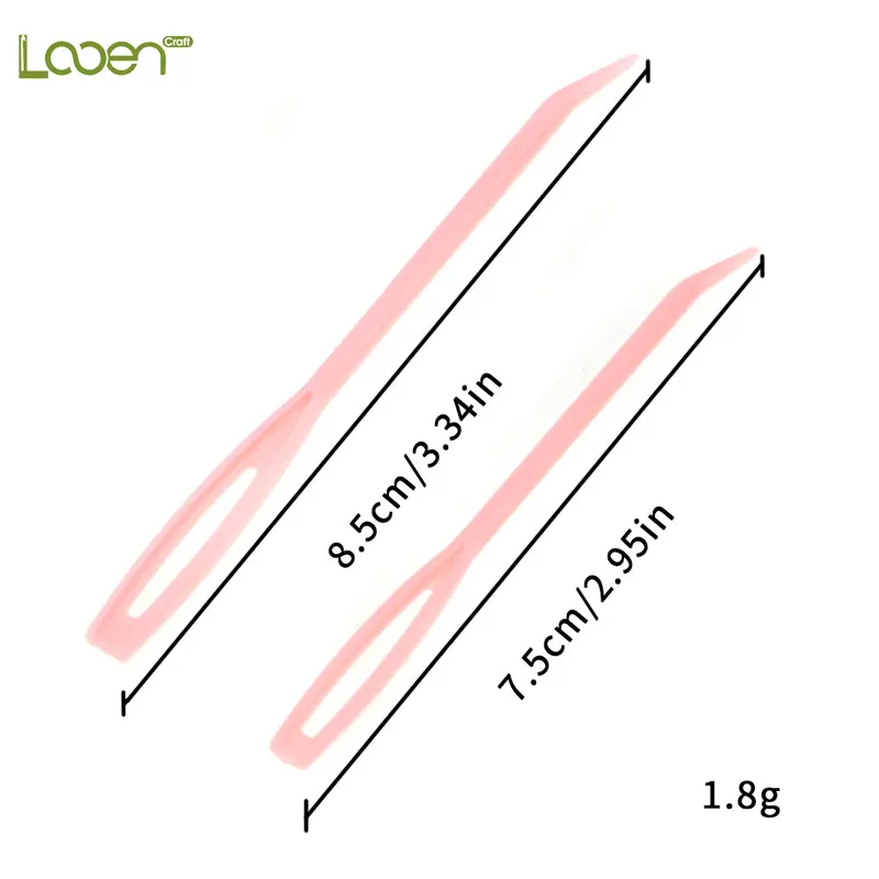 Looen 2pcs Bent Tip Yarn Knitting Needles Big Eye Sewing Needles Tapestry Darning Needle Arts Craft DIY Sewing Accessories
Looen 2pcs Bent Tip Yarn Knitting Needles Big Eye Sewing Needles Tapestry Darning Needle Arts Craft DIY Sewing Accessories