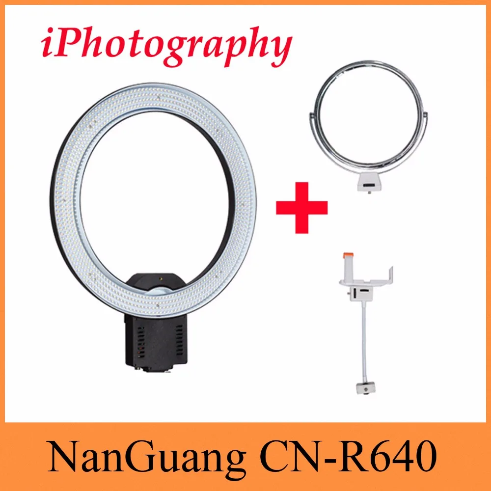 NanGuang CN-R640 CN R640 Photography Video Studio 640 LED Continuous Macro Ring Light 5600K Day Lighting CN-65C PRO UPDATE
NanGuang CN-R640 CN R640 Photography Video Studio 640 LED Continuous Macro Ring Light 5600K Day Lighting CN-65C PRO UPDATE