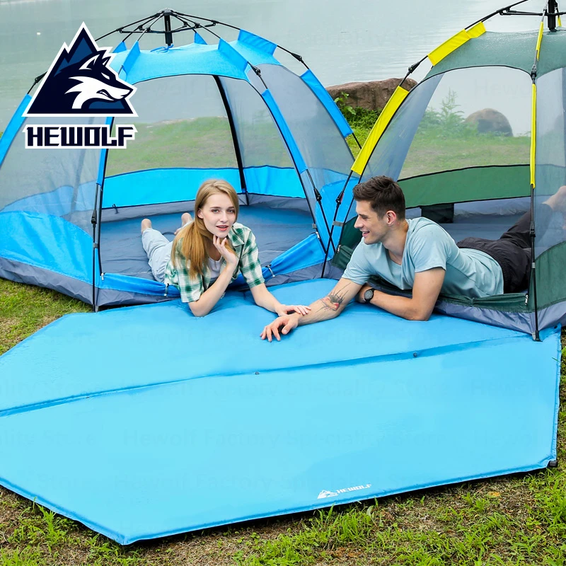 Hewolf Outdoor Camping Mat Hexagon Big Space Automatic Inflatable Picnic Mat Ultrlight Portable High Qualtity Tent Mat Soft Mat
Hewolf Outdoor Camping Mat Hexagon Big Space Automatic Inflatable Picnic Mat Ultrlight Portable High Qualtity Tent Mat Soft Mat