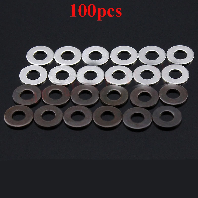 100Pcs M2 Screw Gasket Washer Flat O-Ring Seal Kit for RC Model Cars Spare Parts DIY Mini Tamiya 4WD Racing Car Accessories
100Pcs M2 Screw Gasket Washer Flat O-Ring Seal Kit for RC Model Cars Spare Parts DIY Mini Tamiya 4WD Racing Car Accessories