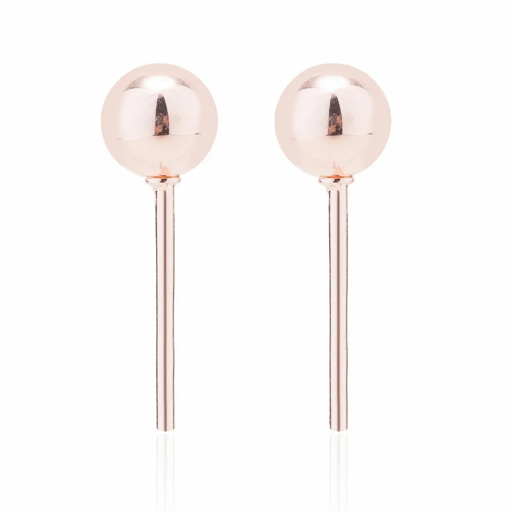Yiustar Punk Style Black Tiny Ball Earrings Minimalist Stainless Steel Ball Small Punk Stud Earrings Geometric Jewelry for Women
Yiustar Punk Style Black Tiny Ball Earrings Minimalist Stainless Steel Ball Small Punk Stud Earrings Geometric Jewelry for Women