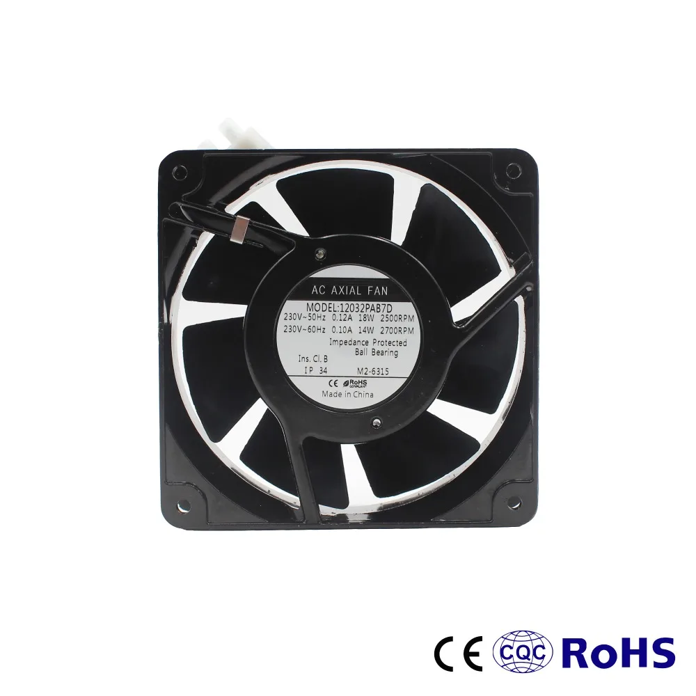 12038 Mini 120x120 маленький вытяжной Осевой поток 120 мм AC охлаждающий вентилятор 220 в 230 240