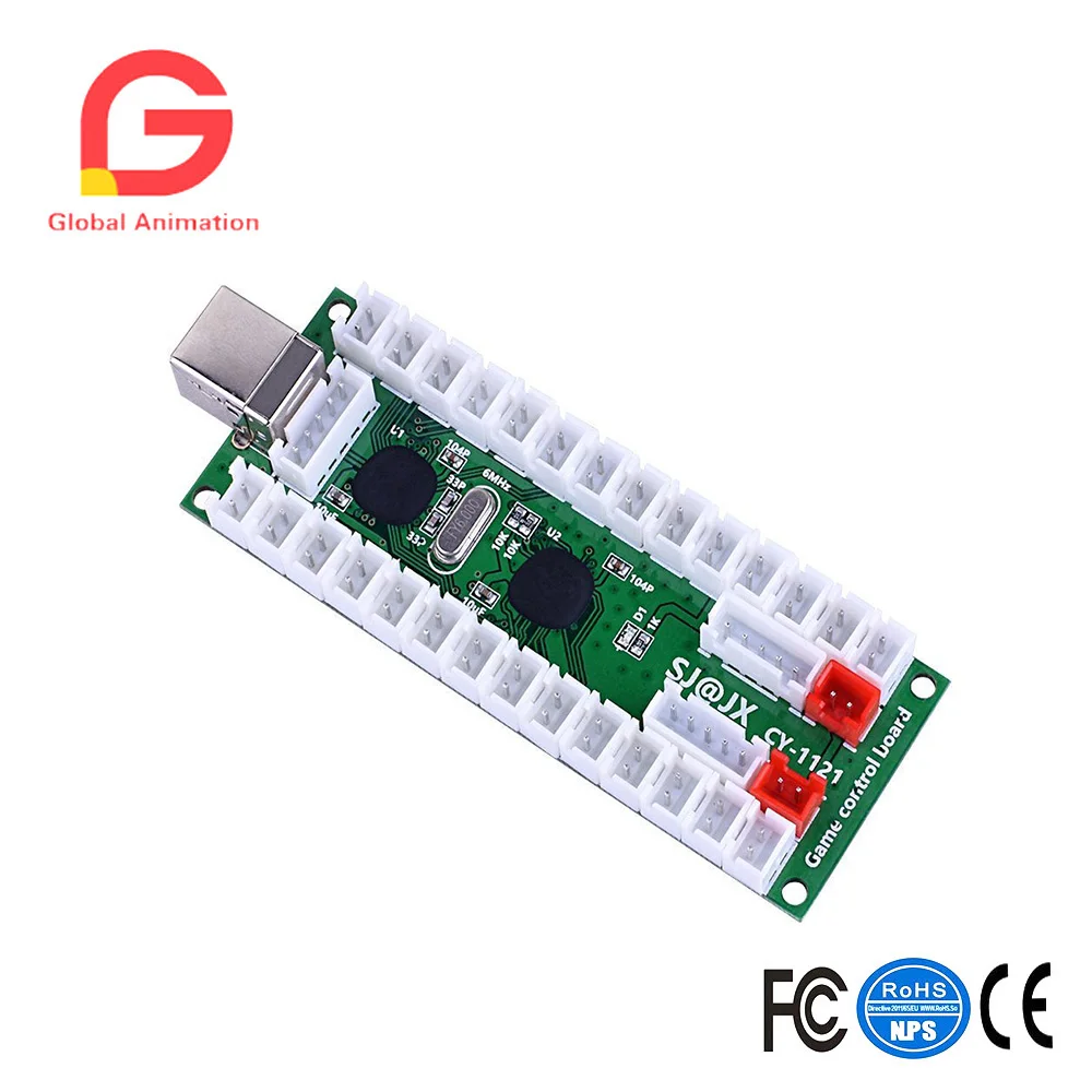 Arcade Gaming Kits,2 Players Arcade Game DIY Kits Zero Delay USB Encoder Board,Joysticks and Push Button for Mame Jamma
Arcade Gaming Kits,2 Players Arcade Game DIY Kits Zero Delay USB Encoder Board,Joysticks and Push Button for Mame Jamma
