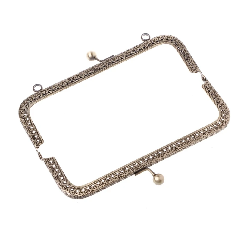 THINKTHENDO 1Pc DIY Purse Handbag Handle Coins Bags Metal Kiss Clasp Lock Frame DIY 18cm Bag Parts Accessories
THINKTHENDO 1Pc DIY Purse Handbag Handle Coins Bags Metal Kiss Clasp Lock Frame DIY 18cm Bag Parts Accessories