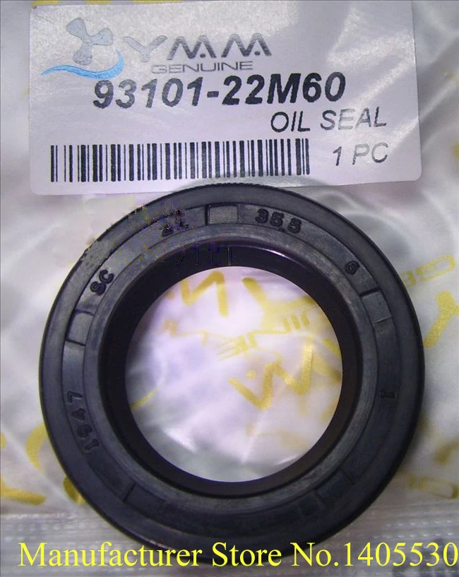 Free shipping outboard motor part transmission shaft drive shaft oil seal for Yamaha New model boat engine 40hp 93101-22M60
Free shipping outboard motor part transmission shaft drive shaft oil seal for Yamaha New model boat engine 40hp 93101-22M60