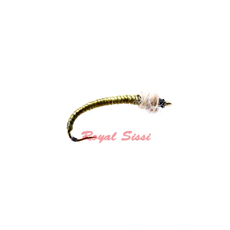Royal Sissi 6pcs/box Kazulens Caddis nymph fly fishing flies Pro TYING 12# multi-use long shank latex nymph fly insect lure bait
Royal Sissi 6pcs/box Kazulens Caddis nymph fly fishing flies Pro TYING 12# multi-use long shank latex nymph fly insect lure bait
