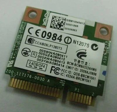 SSEA новая WLAN-карта для Broadcom BCM943224HMS 4322 AGN 802 11 a/b/g/n HP 6550b 2740P 2540p 8460p 518434-002 | Компьютеры и