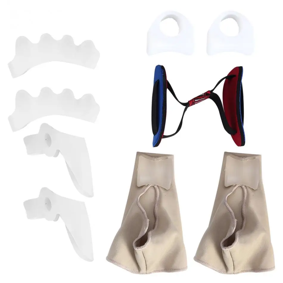 9pcs/set Hallux Valgus Orthopedic Set Pain Relief Bunion Protector Sleeves Big Toe Separators Hallux Valgus Bunion Corrector Set
9pcs/set Hallux Valgus Orthopedic Set Pain Relief Bunion Protector Sleeves Big Toe Separators Hallux Valgus Bunion Corrector Set
