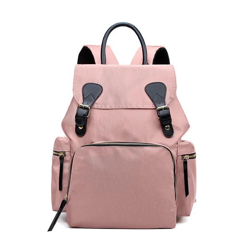 Pink and Black Color Insulation And Wet Area Partition Mutiful-Function Infant Diaper Bags Maternal and Child Travel Backpack
Pink and Black Color Insulation And Wet Area Partition Mutiful-Function Infant Diaper Bags Maternal and Child Travel Backpack