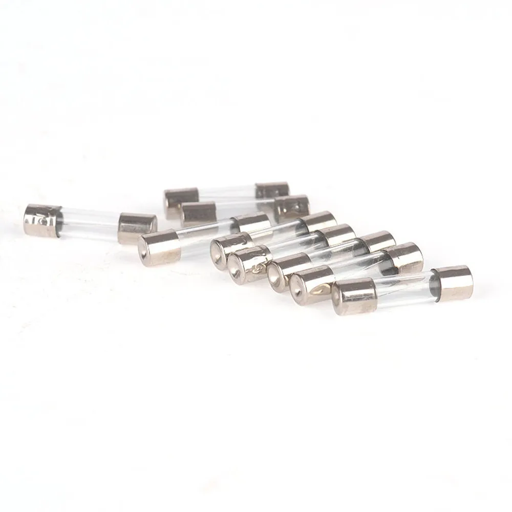 25 Pcs Quick Fast Blow 250V 0.5A/1A/ 2A/3A/5A/10A/15A/20A/25A/30A Glass Tube Fuses 6x30mm With Fuse Puller
25 Pcs Quick Fast Blow 250V 0.5A/1A/ 2A/3A/5A/10A/15A/20A/25A/30A Glass Tube Fuses 6x30mm With Fuse Puller