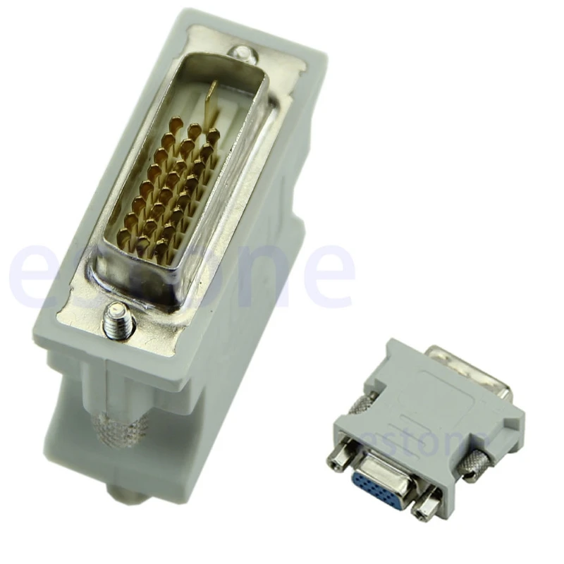 OOTDTY Hot Selling 15 Pin VGA Female to DVI-D Male Adapter Converter LCD High Quality
OOTDTY Hot Selling 15 Pin VGA Female to DVI-D Male Adapter Converter LCD High Quality
