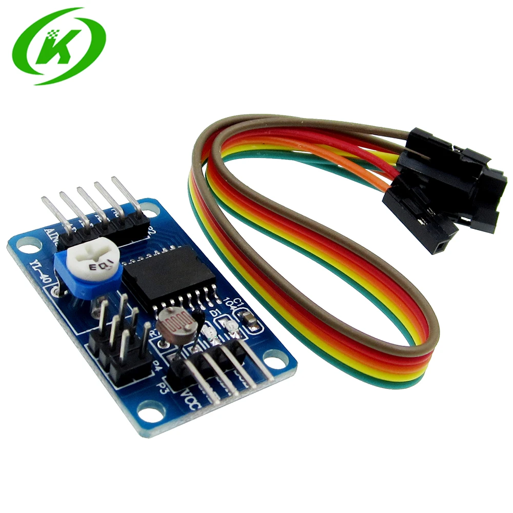 1pcs PCF8591 AD / DA Conversion of Digital Converter Module Temperature Illumination
1pcs PCF8591 AD / DA Conversion of Digital Converter Module Temperature Illumination