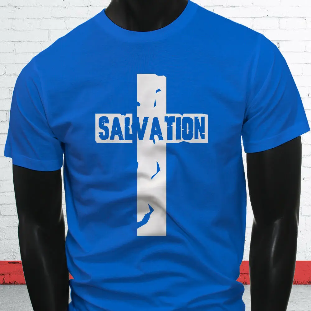 Salvation Cracked Cross Christian God Faith Bible Mens Cotton Casual Short Sleeve T-Shirt
Salvation Cracked Cross Christian God Faith Bible Mens Cotton Casual Short Sleeve T-Shirt