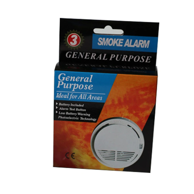 High Sensitive Photoelectric Wireless Smoke Fire Detector Alarm System Home Security Safety Garden Smokehouse Alarm Detector
High Sensitive Photoelectric Wireless Smoke Fire Detector Alarm System Home Security Safety Garden Smokehouse Alarm Detector