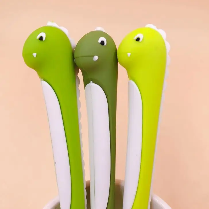 4 Pcs/set Cartoon Animal Dinosaur Silicone Gel Pens Signature Pen Escolar Papelaria School Office Supply Korean Stationery Gifts
4 Pcs/set Cartoon Animal Dinosaur Silicone Gel Pens Signature Pen Escolar Papelaria School Office Supply Korean Stationery Gifts