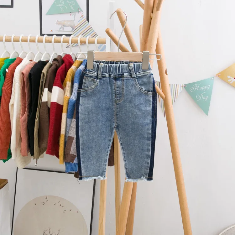 Boys and Girls Denim Pants Children's Patchwork Jeans Brand New Toddler Casual Jeans Cowboy Pants for Girls Kids Trousers 1-7Y
Boys and Girls Denim Pants Children's Patchwork Jeans Brand New Toddler Casual Jeans Cowboy Pants for Girls Kids Trousers 1-7Y