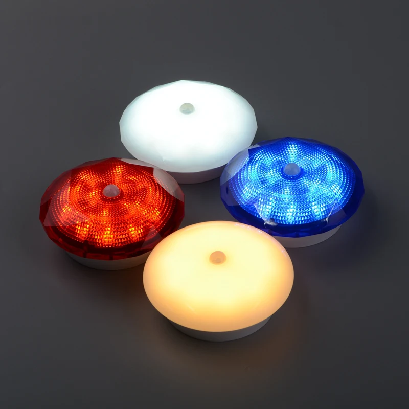 Smart LED Light Wardrobe Bedroom Bedside Night Light Infrared Sensor Creative Product Gem Sensor Light Infrared Sensor Light
Smart LED Light Wardrobe Bedroom Bedside Night Light Infrared Sensor Creative Product Gem Sensor Light Infrared Sensor Light