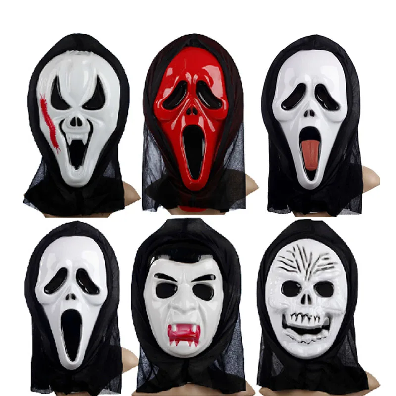 10piece/lot free shipping Ghost Festival props Halloween face mask Horror devil mask Screaming mask Skull
10piece/lot free shipping Ghost Festival props Halloween face mask Horror devil mask Screaming mask Skull