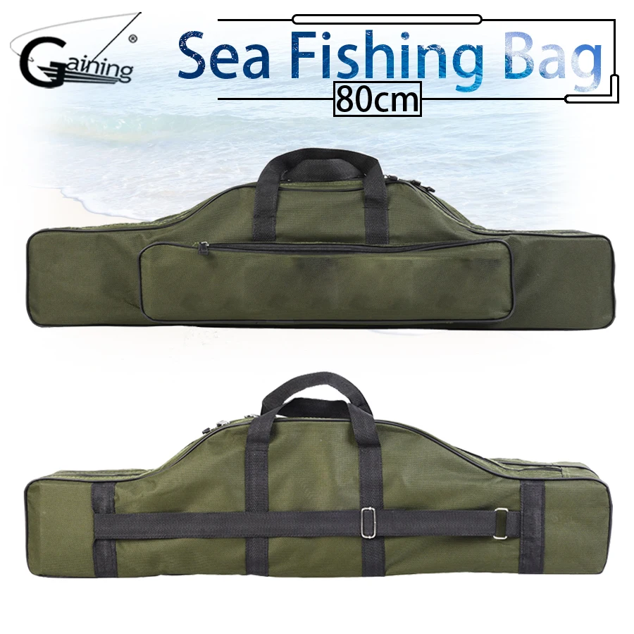 Waterproof 80cm Fishing Bag Oxford Cloth Folding Fishing Rod Reel Bag Fishing Tackle Storage Bags Travel Carry Case
Waterproof 80cm Fishing Bag Oxford Cloth Folding Fishing Rod Reel Bag Fishing Tackle Storage Bags Travel Carry Case