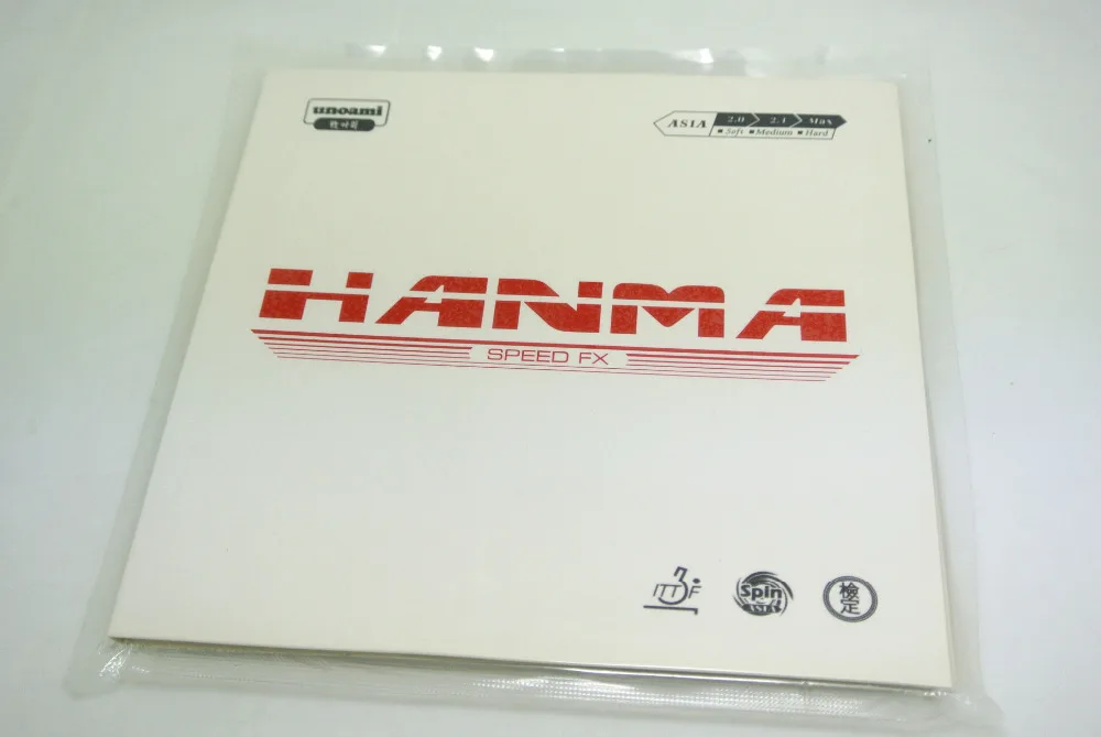Korea Hanma Speed FX Boosted Sponge Table Tennis Rubber/ Ping Pong Rubber Free shipping
Korea Hanma Speed FX Boosted Sponge Table Tennis Rubber/ Ping Pong Rubber Free shipping
