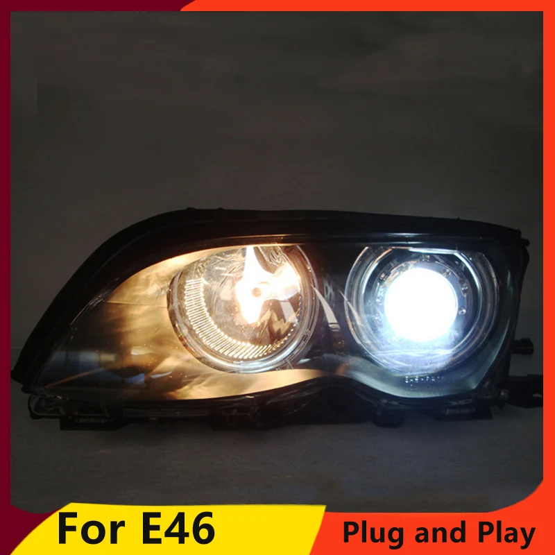 KOWELL Car Styling For BMW E46 Headlights 2001-2004 320 328 LED DRL H7 HID Angel Eye Xenon Head Lamp Car Lights
KOWELL Car Styling For BMW E46 Headlights 2001-2004 320 328 LED DRL H7 HID Angel Eye Xenon Head Lamp Car Lights