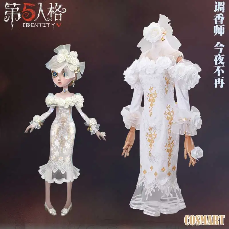 Game Identity V Vera Nair Cosplay Costume No More Tonight White Wedding Dress Halloween Suit For Women Outfit New
Game Identity V Vera Nair Cosplay Costume No More Tonight White Wedding Dress Halloween Suit For Women Outfit New
