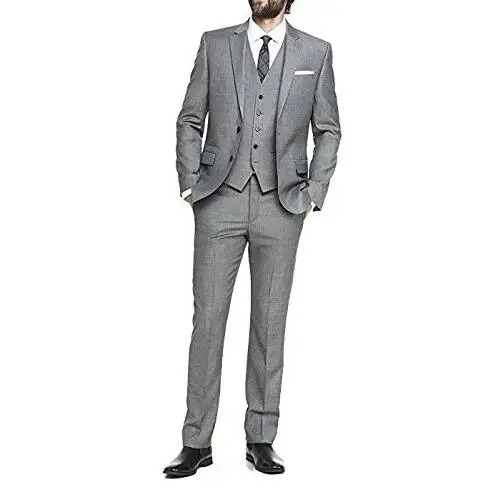 Slim Men's Wedding Suits Three Pieces Best Man Prom Party Business Suits Custom Made Groomsmen Tuxedos (jacket+pant+vest)
Slim Men's Wedding Suits Three Pieces Best Man Prom Party Business Suits Custom Made Groomsmen Tuxedos (jacket+pant+vest)