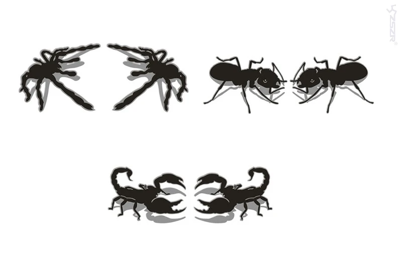 Universal Funny Cute Creative Spider/Ant Animal/ Scorpion Car Stickers For Mondeo/Benzi/BMW/Beetle/Prado/Tiguan/CC Z2CA306
Universal Funny Cute Creative Spider/Ant Animal/ Scorpion Car Stickers For Mondeo/Benzi/BMW/Beetle/Prado/Tiguan/CC Z2CA306