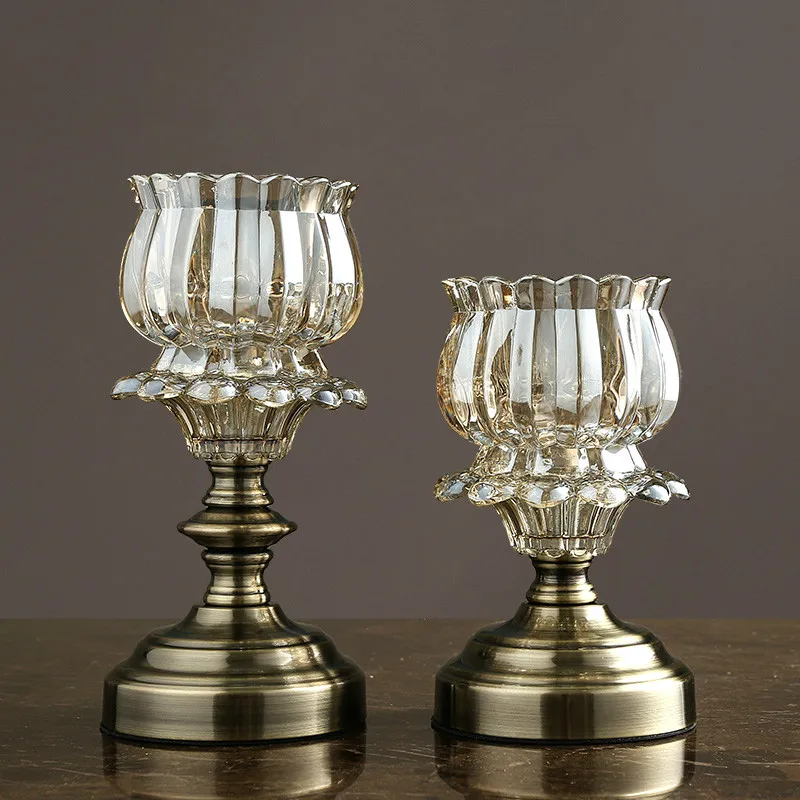 Creative Crystal Glass Candlestick Decoration Luxury Candlestick Romantic Candlelight Dinner
Creative Crystal Glass Candlestick Decoration Luxury Candlestick Romantic Candlelight Dinner
