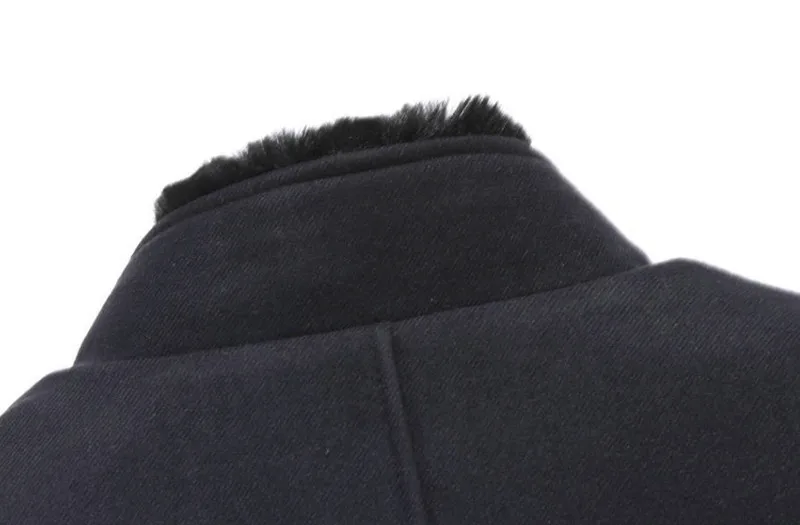New winter men's jacket business casual warm jacket plus velvet coat Overcoat Windbreaker Single-breasted woolen jacket
New winter men's jacket business casual warm jacket plus velvet coat Overcoat Windbreaker Single-breasted woolen jacket