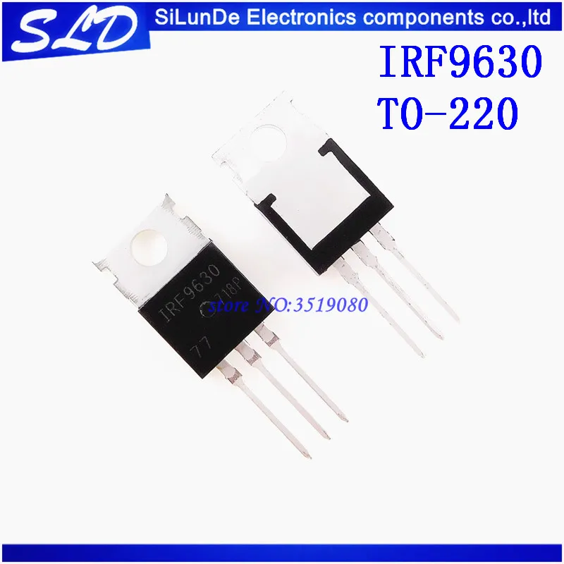 Free Shipping 100pcs/lot IRF9630PBF IRF9630 IRF9630N field-effect tube MOSFET P 200V/6.5A TO-220 new and original in stock
Free Shipping 100pcs/lot IRF9630PBF IRF9630 IRF9630N field-effect tube MOSFET P 200V/6.5A TO-220 new and original in stock
