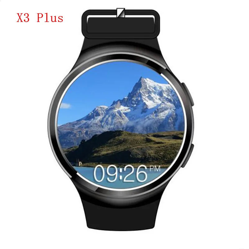 Finow Smart Watch X3 Plus Round Screen Bluetooth4.1 MTK6580 Android 5.1 Heart Rate Pedometer Smartwatch phone PK D5 X5 KW88 I3 |