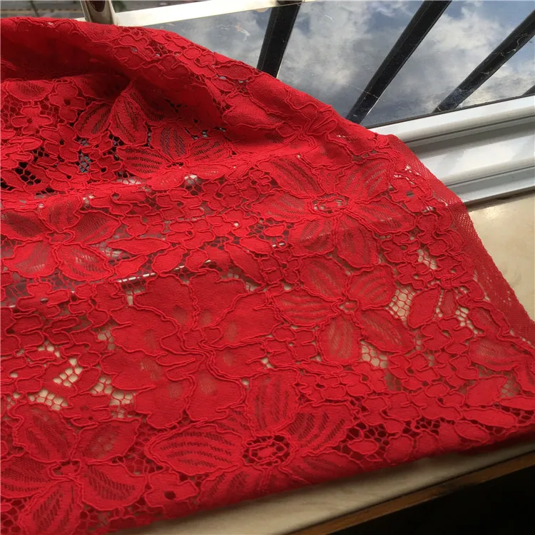 1meter/lot new chantilly catwalk Europe high cotton thick cotton red cord lace fabric dress fabric
1meter/lot new chantilly catwalk Europe high cotton thick cotton red cord lace fabric dress fabric