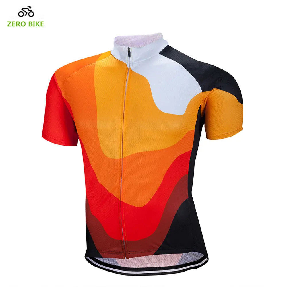 ZERO BIKE New arrival Orange 100% Polyester Cycling Jerseys for Men Outdoor Sports Mountain bike Shirt ropa ciclismo
ZERO BIKE New arrival Orange 100% Polyester Cycling Jerseys for Men Outdoor Sports Mountain bike Shirt ropa ciclismo